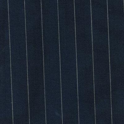 Classic Custom TROUSER 3 165 DBS159A 100%Wool Stripe Blue