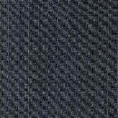 Classic Custom TROUSER 3 158 DBS175A 100%Wool SUPER140S Stripe Grey