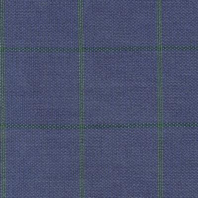 Classic Custom VEST 5 261 DBT571A 100%Wool Check Blue