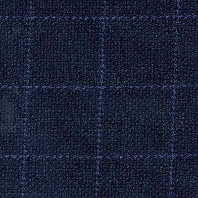 Classic Custom TOPCOAT 6 348 DBT602A 98%Wool2%Polyester Check Dark blue