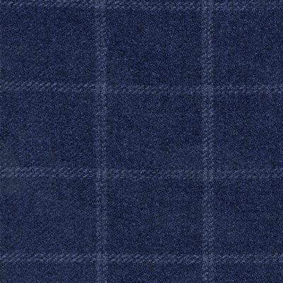 Classic Custom TOPCOAT 6 346 DBT614A 100%Wool Check Blue