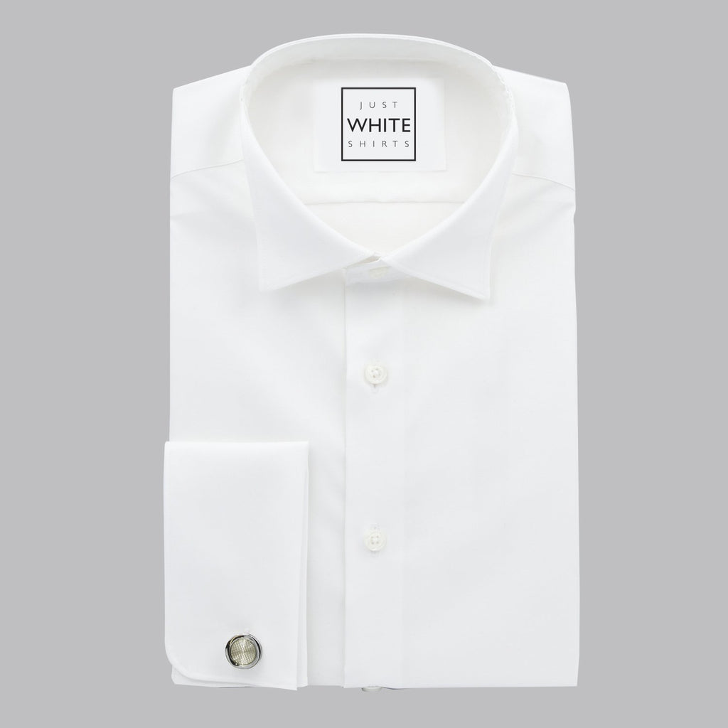 Mandarin Collar French Cuff The Ultimate White Shirt exclusive at